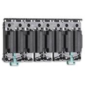 Modulares Remote I/O - Baugruppenträger mit 4, 8, 12 oder 18 Steckplätzen für E/A-Module