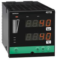 40TB - Meldelampe/Alarmeinheit für Temperatur- und Druckeingänge, Doppelanzeige